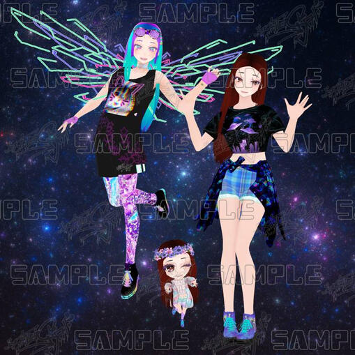 Regular + Chibi Models, Example